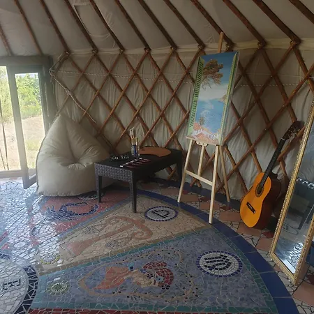 Villa Elia With Pool, Yurt And Sea Views